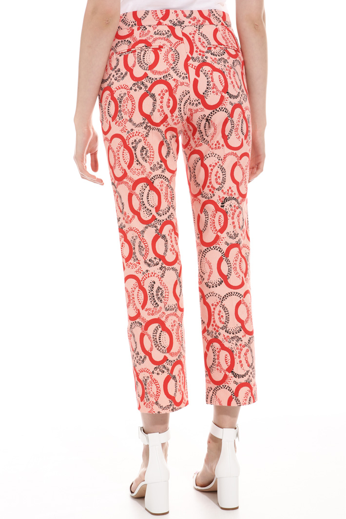 Pantalone in piquet stretch Fashion Market Pantalone in piquet stretch Fashion Market