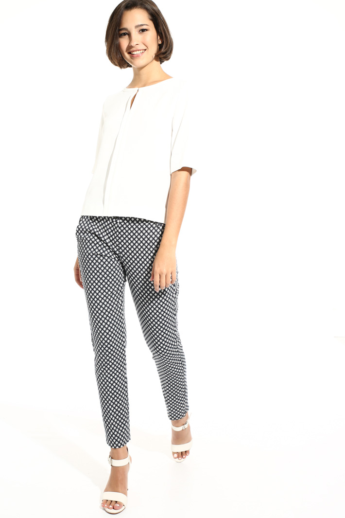Pantalone in puro cotone Fashion Market Pantalone in puro cotone Fashion Market