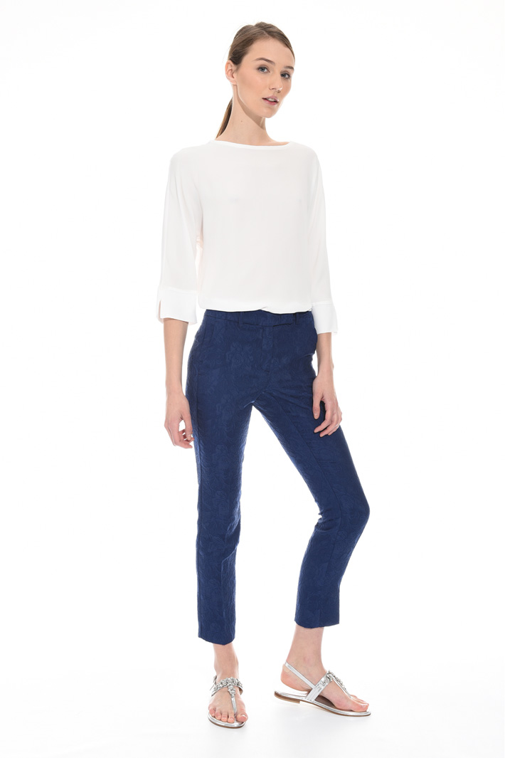 Pantalone aderente jacquard Fashion Market Pantalone aderente jacquard Fashion Market