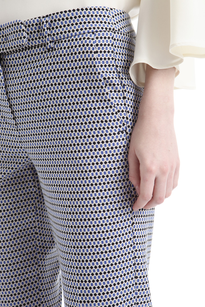 Pantalone aderente jacquard Fashion Market Pantalone aderente jacquard Fashion Market