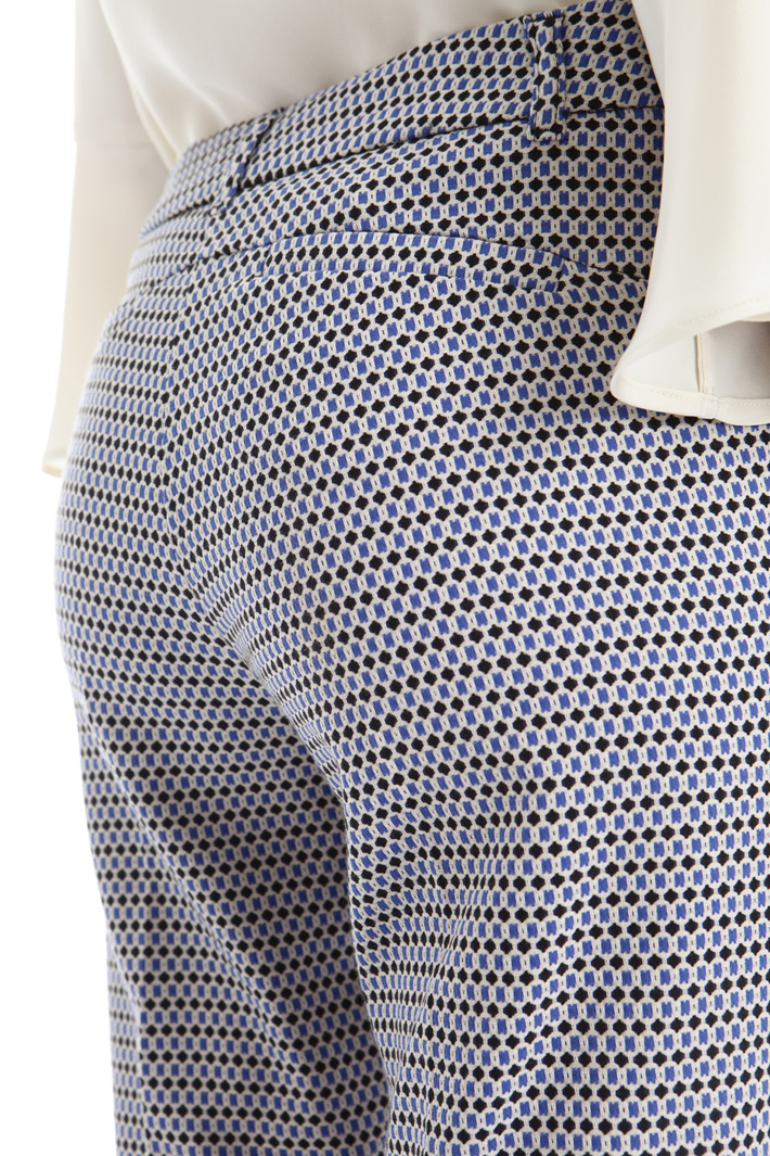Pantalone aderente jacquard Fashion Market Pantalone aderente jacquard Fashion Market