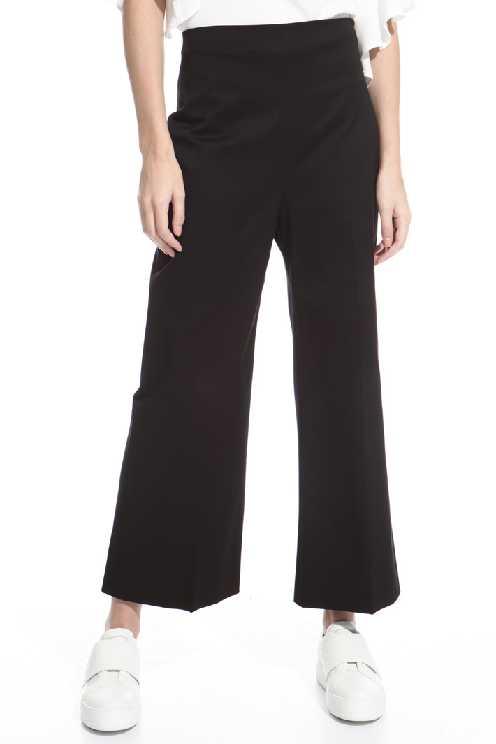 Pantalone in piquet Fashion Market Pantalone in piquet Fashion Market