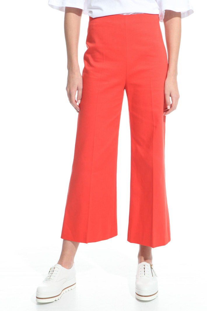 Pantalone in piquet Fashion Market Pantalone in piquet Fashion Market