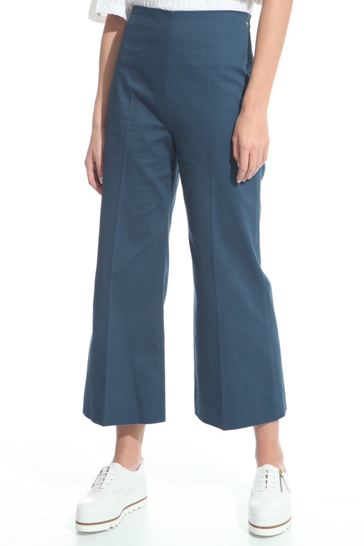 Pantalone in piquet Fashion Market Pantalone in piquet Fashion Market