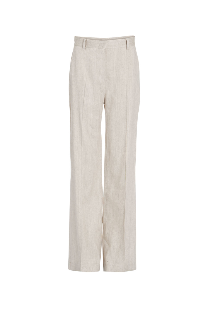 Pantalone in lino linea dritta Fashion Market Pantalone in lino linea dritta Fashion Market