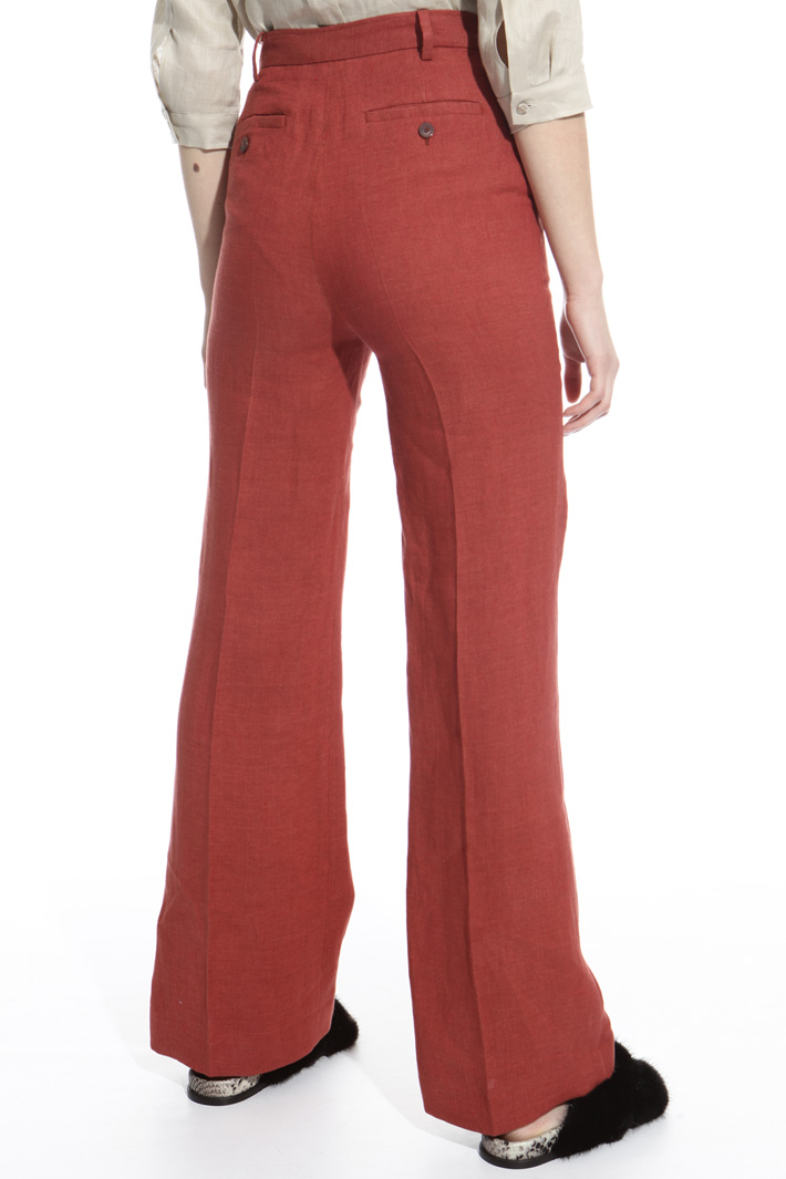 Pantalone in puro lino Fashion Market Pantalone in puro lino Fashion Market