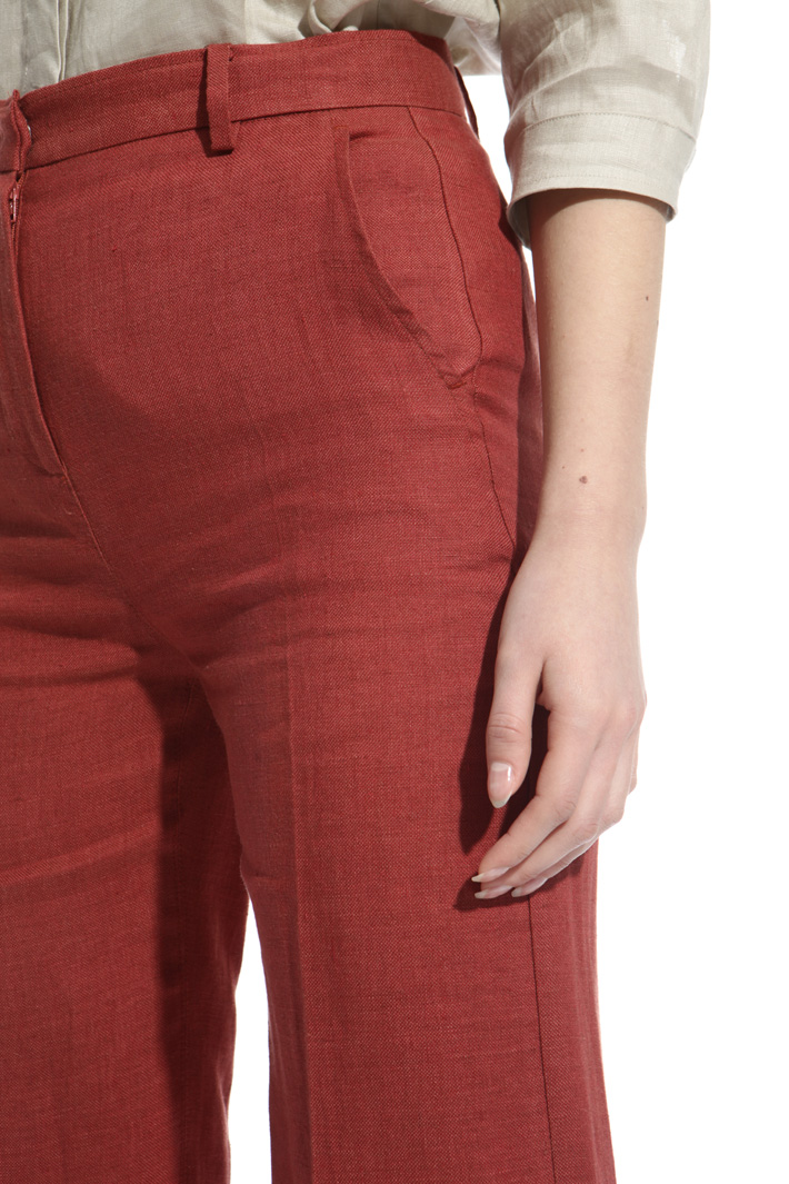 Pantalone in puro lino Fashion Market Pantalone in puro lino Fashion Market