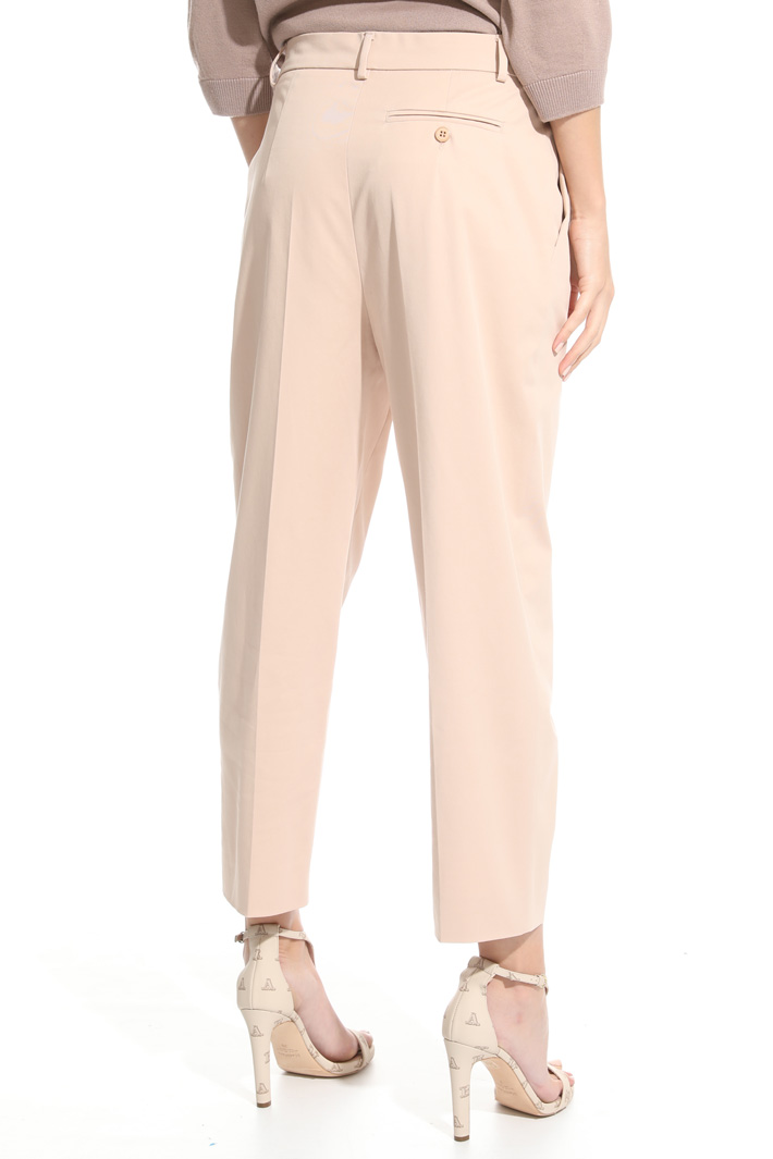 Pantalone cropped in gabardina Fashion Market Pantalone cropped in gabardina Fashion Market