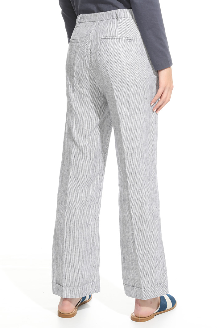 Pantalone in puro lino Fashion Market Pantalone in puro lino Fashion Market
