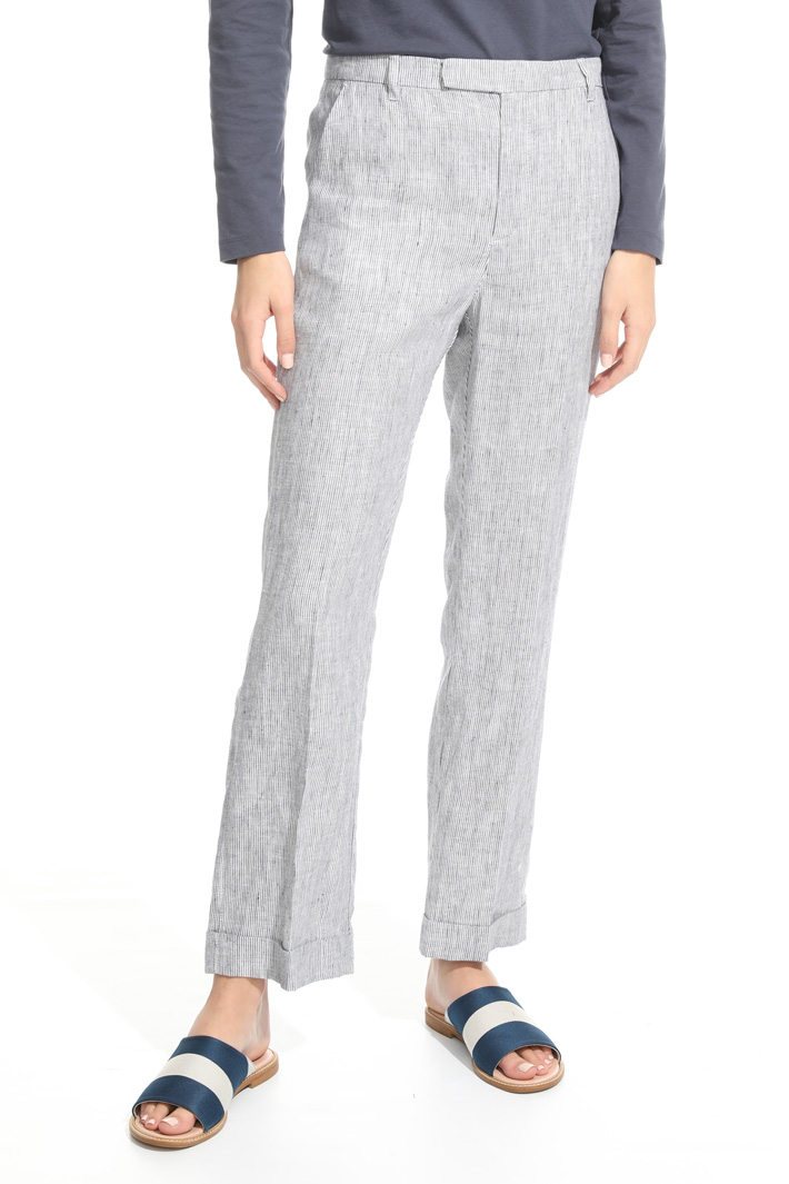 Pantalone in puro lino Fashion Market Pantalone in puro lino Fashion Market