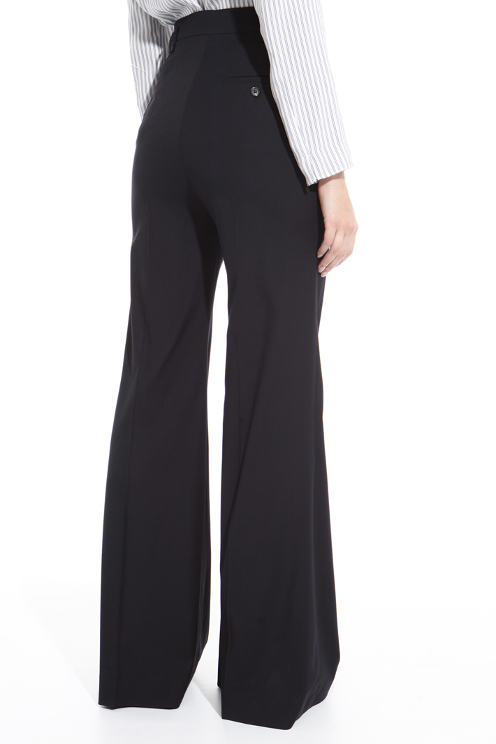 Pantalone svasato misto lana Fashion Market Pantalone svasato misto lana Fashion Market