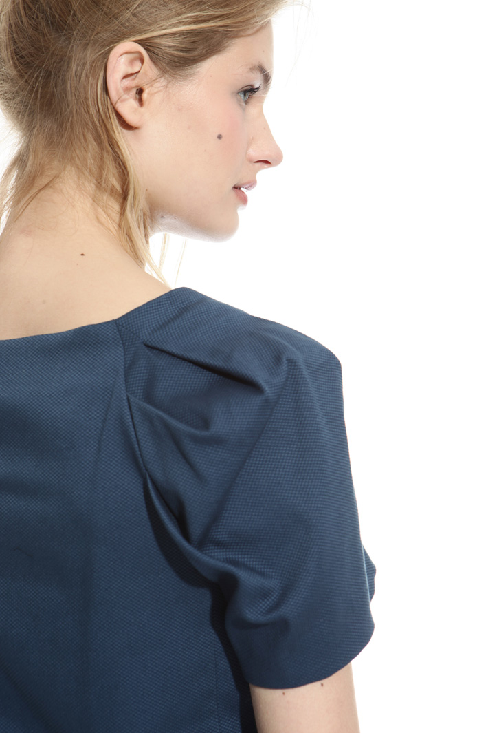 Top in piquet di cotone Fashion Market Top in piquet di cotone Fashion Market