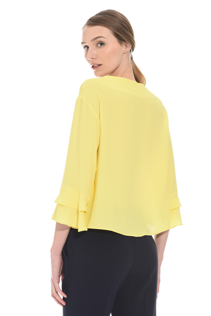 Blusa in crepe de chine Fashion Market Blusa in crepe de chine Fashion Market