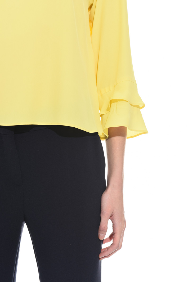 Blusa in crepe de chine Fashion Market Blusa in crepe de chine Fashion Market