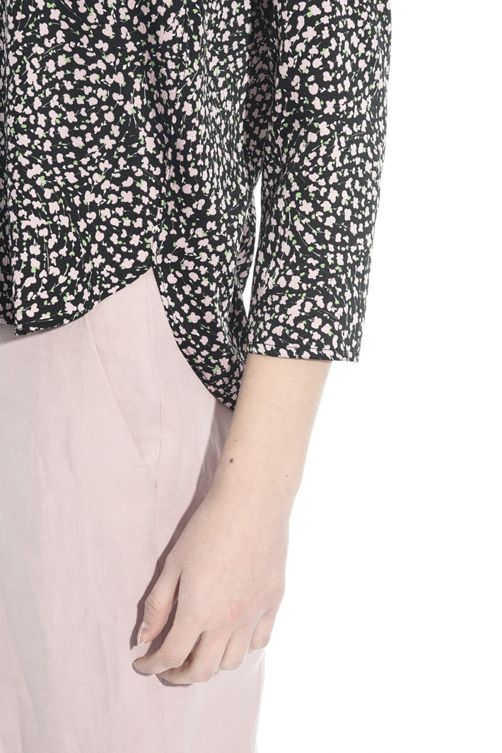 Blusa in raso martellato Fashion Market Blusa in raso martellato Fashion Market