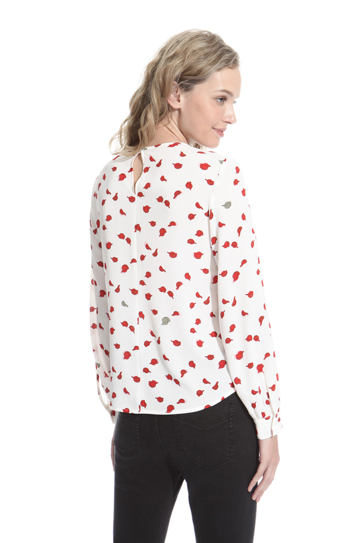 Blusa in crepe stampato Fashion Market Blusa in crepe stampato Fashion Market