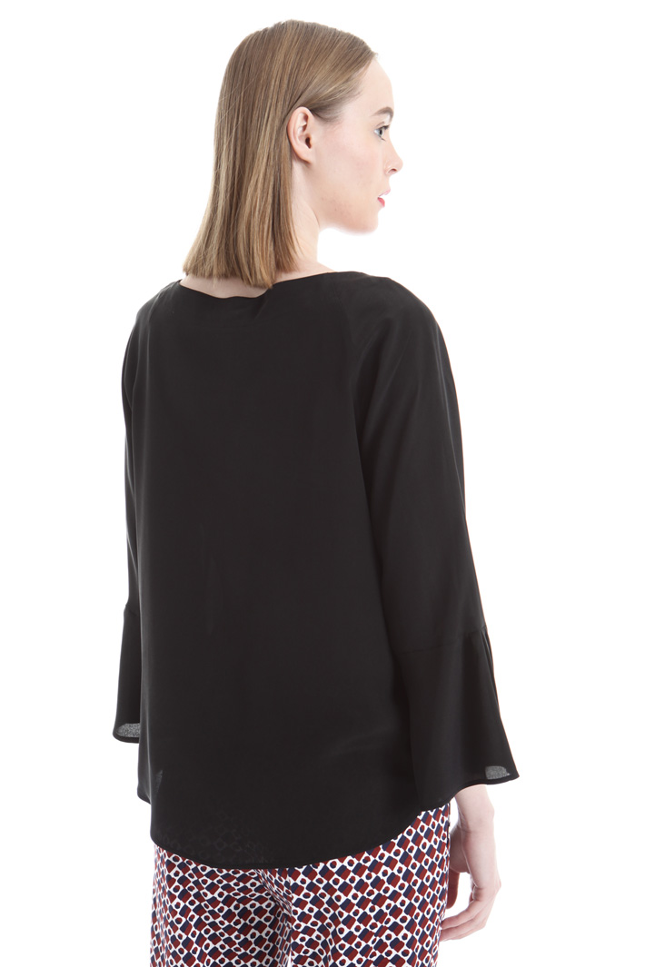 Blusa in seta lavata Fashion Market Blusa in seta lavata Fashion Market