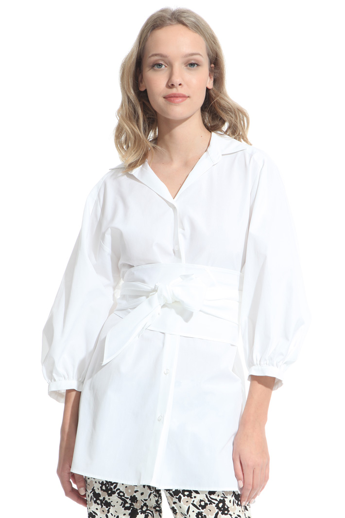 Camicia over in popeline Fashion Market Camicia over in popeline Fashion Market