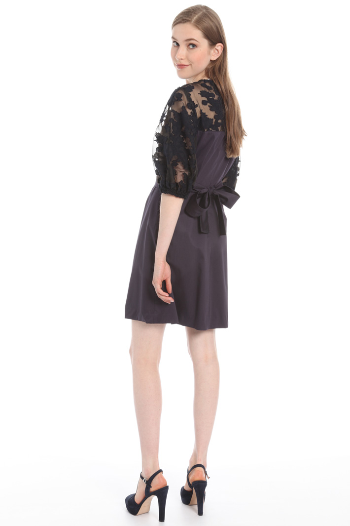 Abito in raso e organza Fashion Market Abito in raso e organza Fashion Market