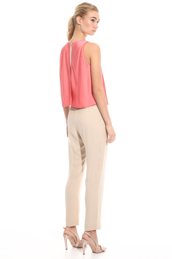 Tuta in georgette e satin Fashion Market Tuta in georgette e satin Fashion Market