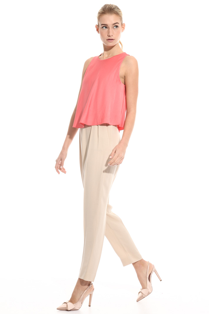 Tuta in georgette e satin Fashion Market Tuta in georgette e satin Fashion Market