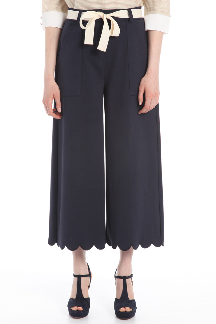 Pantalone in jersey compatto Fashion Market Pantalone in jersey compatto Fashion Market