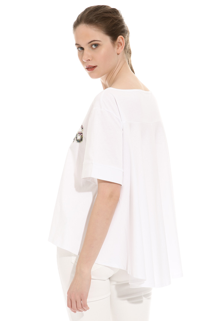 T-shirt svasata in cotone Fashion Market T-shirt svasata in cotone Fashion Market