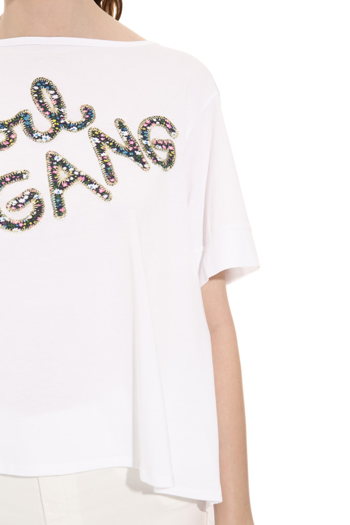 T-shirt svasata in cotone Fashion Market T-shirt svasata in cotone Fashion Market