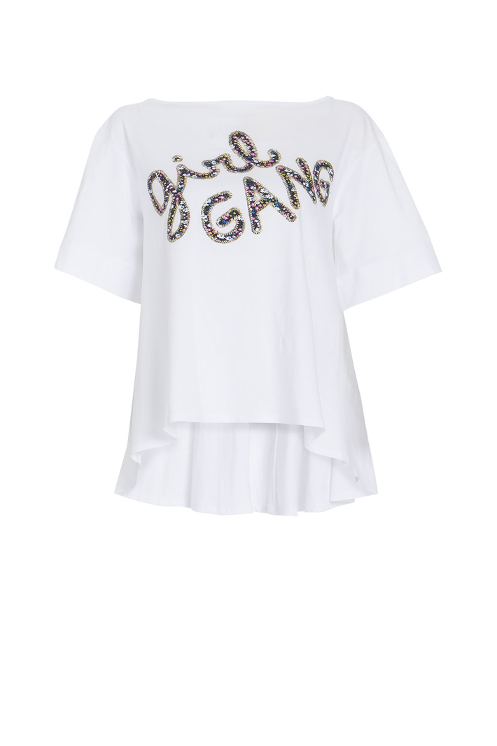 T-shirt svasata in cotone Fashion Market T-shirt svasata in cotone Fashion Market