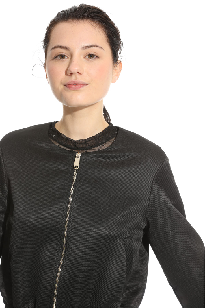 Giacca bomber in ottoman Fashion Market Giacca bomber in ottoman Fashion Market