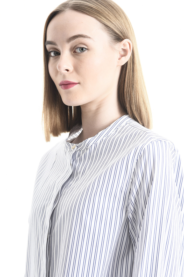 Camicia in popeline a righe Fashion Market Camicia in popeline a righe Fashion Market