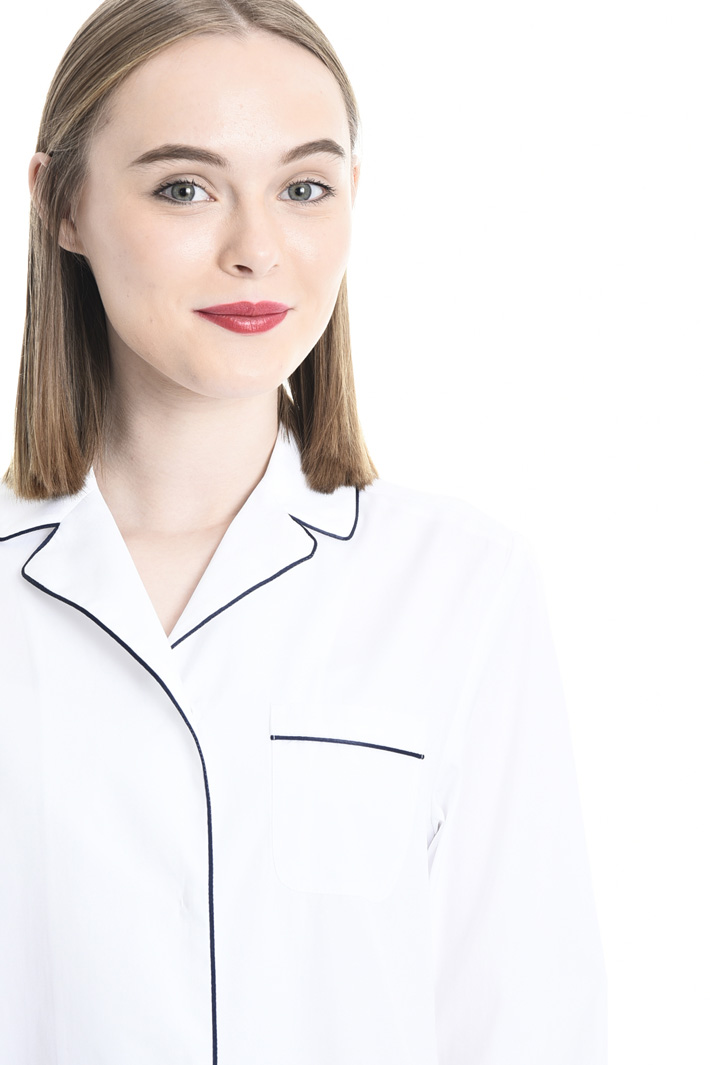 Camicia con profili contrasto Fashion Market Camicia con profili contrasto Fashion Market