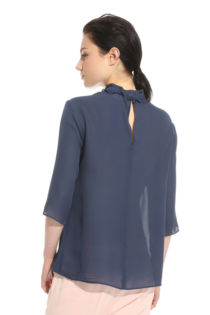 Blusa in georgette di seta Fashion Market Blusa in georgette di seta Fashion Market