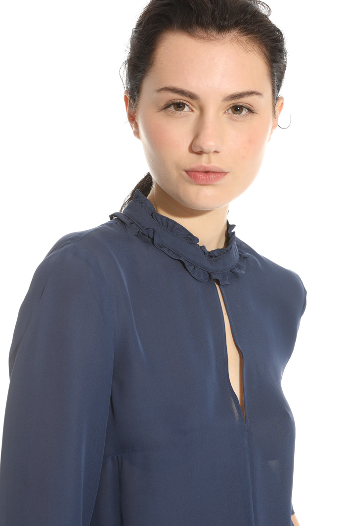 Blusa in georgette di seta Fashion Market Blusa in georgette di seta Fashion Market