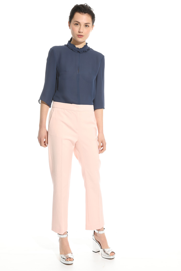 Blusa in georgette di seta Fashion Market Blusa in georgette di seta Fashion Market