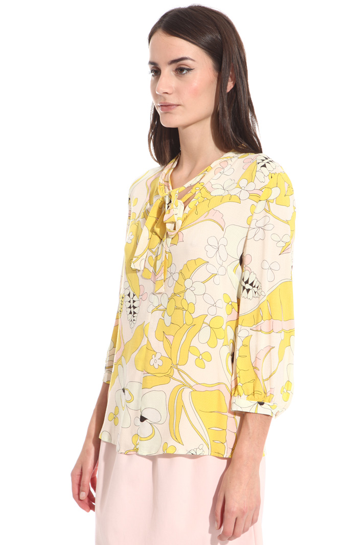 Blusa in tessuto fluido Fashion Market Blusa in tessuto fluido Fashion Market
