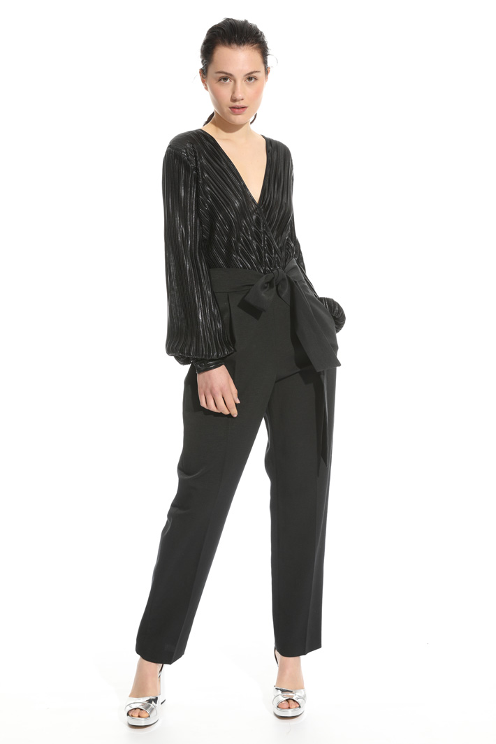 Pantalone con fiocco Fashion Market Pantalone con fiocco Fashion Market