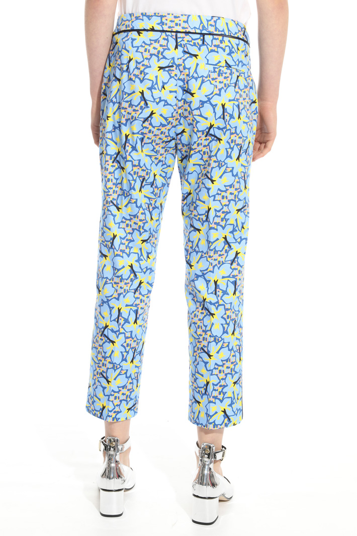 Pantalone in raso di cotone Fashion Market Pantalone in raso di cotone Fashion Market