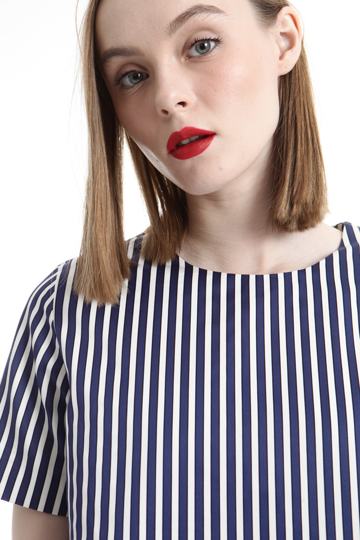 Top in raso di cotone Fashion Market Top in raso di cotone Fashion Market