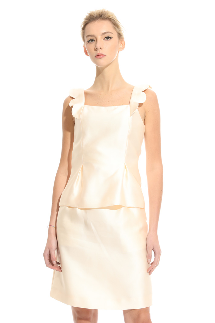 Top con spalline smerlate Fashion Market Top con spalline smerlate Fashion Market