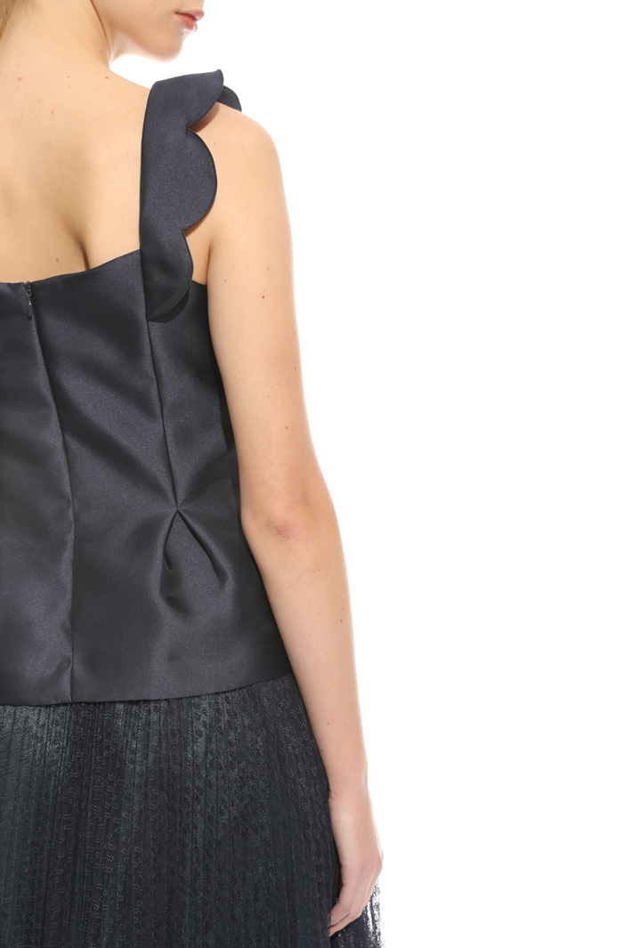 Top con spalline smerlate Fashion Market Top con spalline smerlate Fashion Market