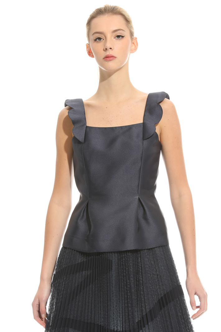 Top con spalline smerlate Fashion Market Top con spalline smerlate Fashion Market