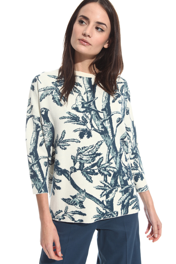 Maglia in viscosa jacquard Fashion Market Maglia in viscosa jacquard Fashion Market