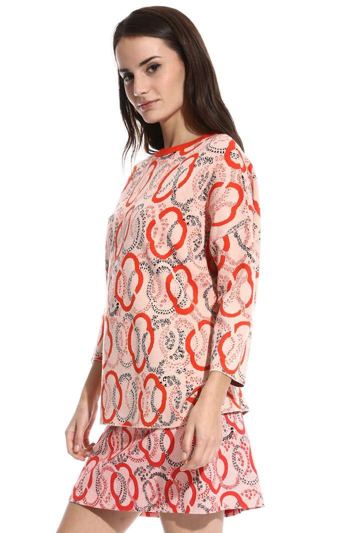 Maglia in viscosa jacquard Fashion Market Maglia in viscosa jacquard Fashion Market