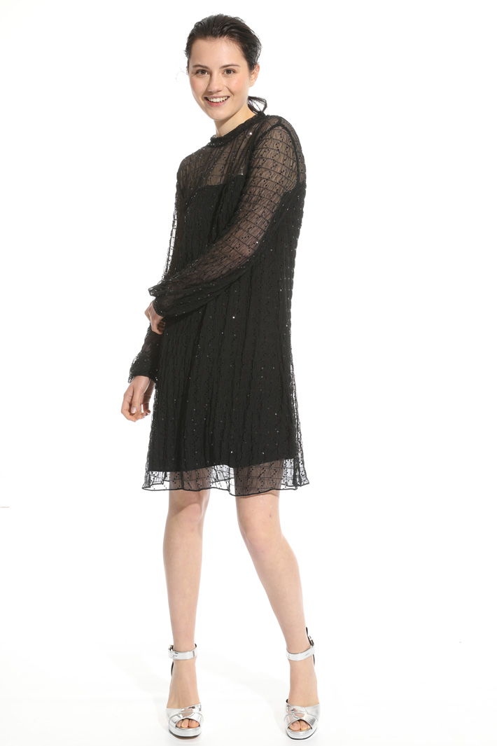 Abito in tulle con paillettes Fashion Market Abito in tulle con paillettes Fashion Market