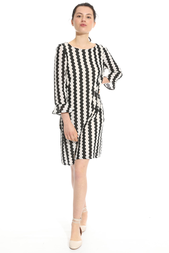 Abito in jersey effetto pizzo Fashion Market Abito in jersey effetto pizzo Fashion Market
