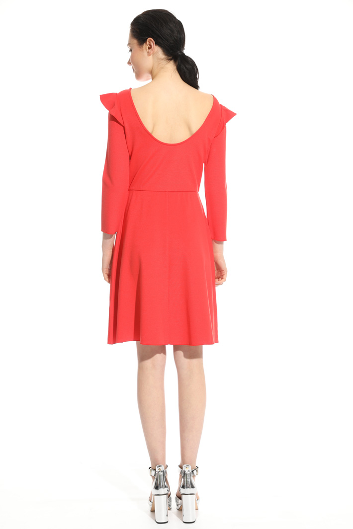 Abito con volant sulle spalle Fashion Market Abito con volant sulle spalle Fashion Market