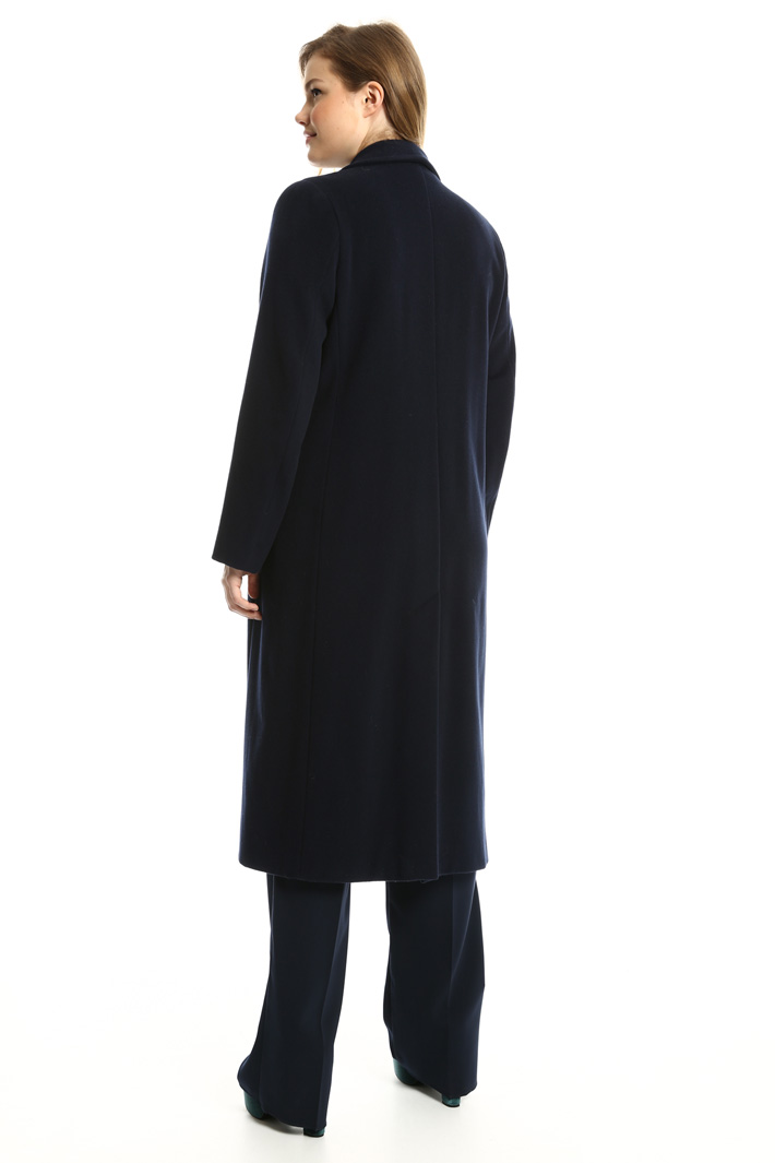Cappotto lungo in drap di lana Fashion Market Cappotto lungo in drap di lana Fashion Market