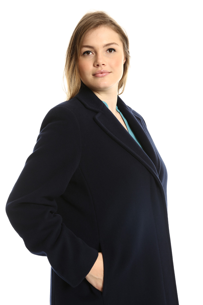 Cappotto lungo in drap di lana Fashion Market Cappotto lungo in drap di lana Fashion Market