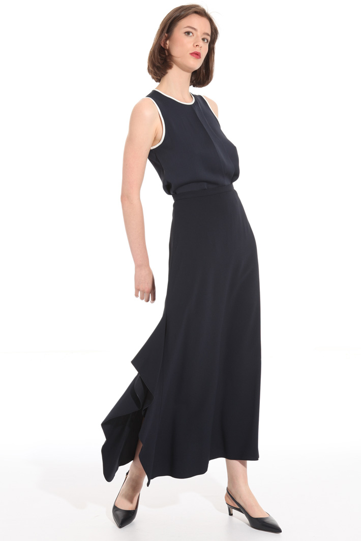 Gonna fluida in crepe Fashion Market Gonna fluida in crepe Fashion Market